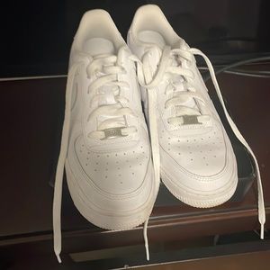 White Air Force ones